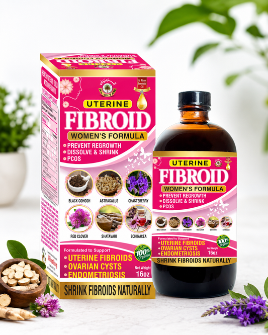100 % Organic Uterine Fibroid Women's Formula By Al-Riyan, 16 oz