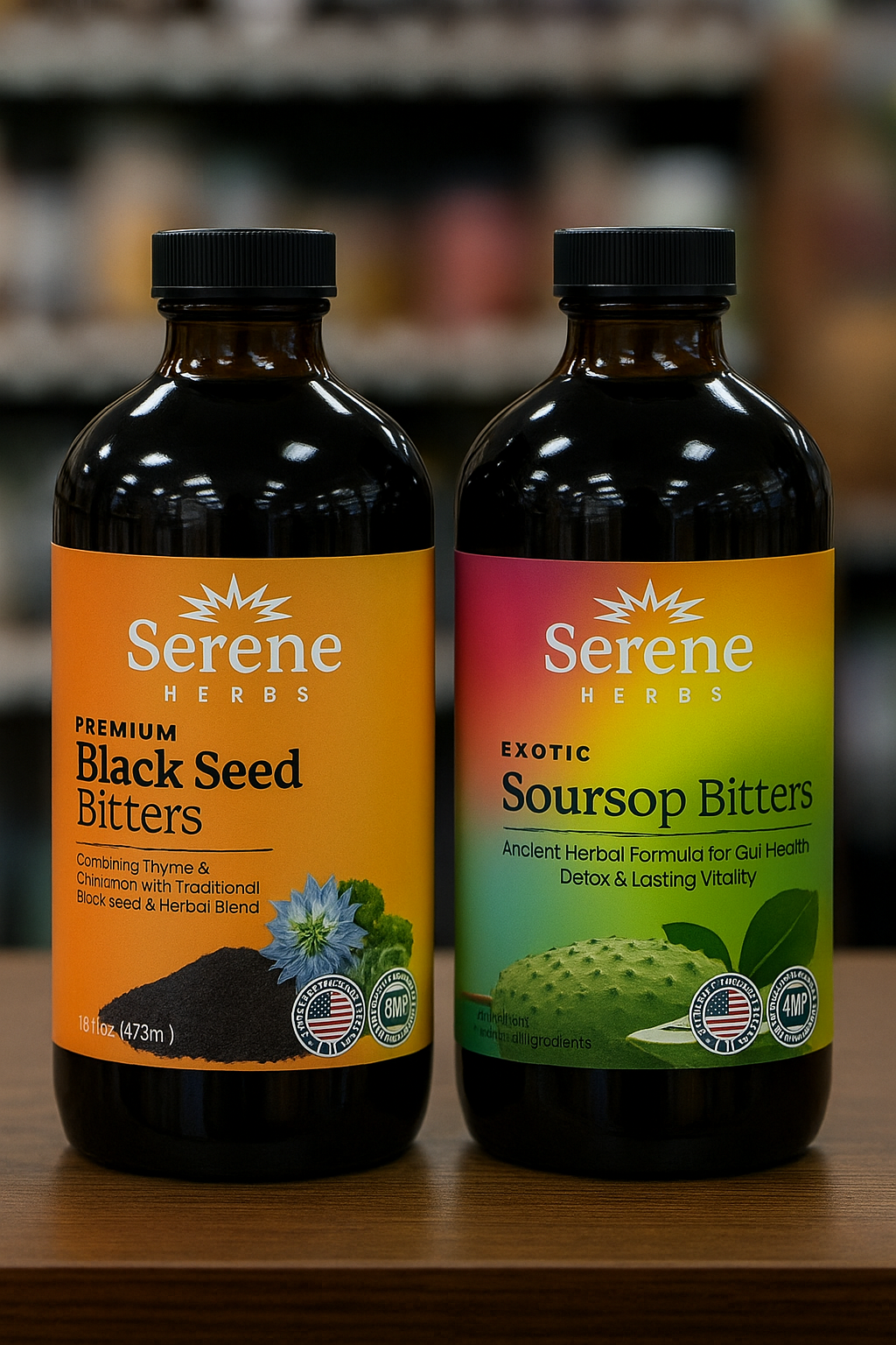 Soursop bitters & Black seed bitters combo