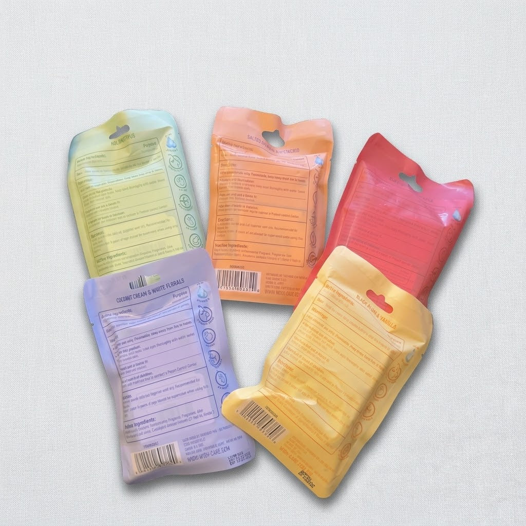 Hand Sanitizer Pack of 5 (Variety Pack)