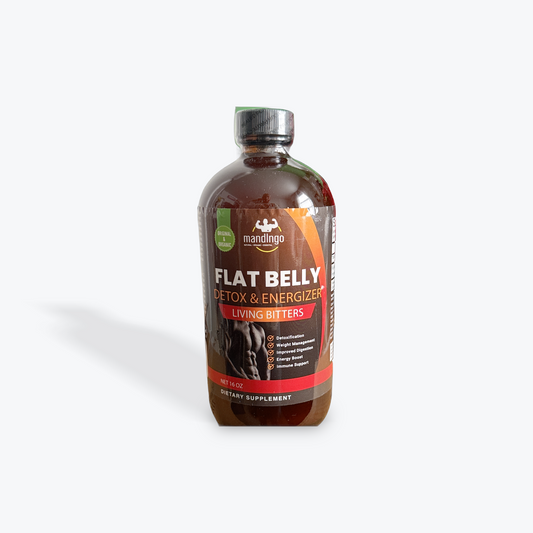 Mandingo flat belly Detox and energizer living bitters supplement weight management and energy boost