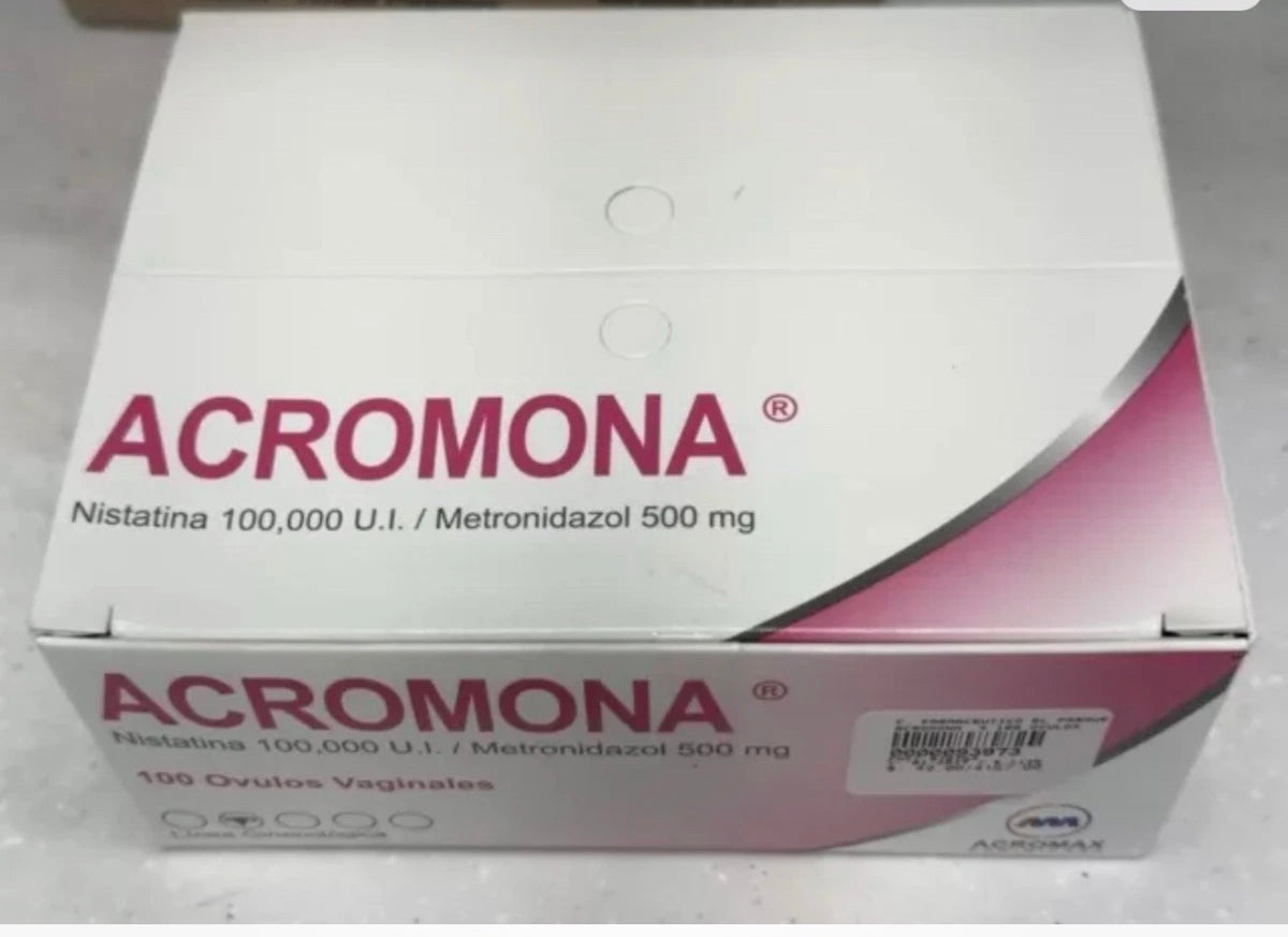 Acromona Ovulos Vaginales. 10 pack unit.