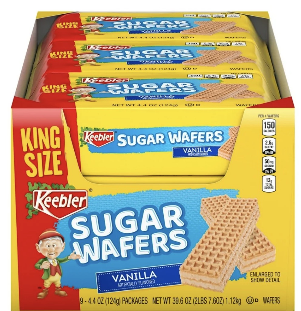 Keebler Sugar Wafer Vanilla. King Size