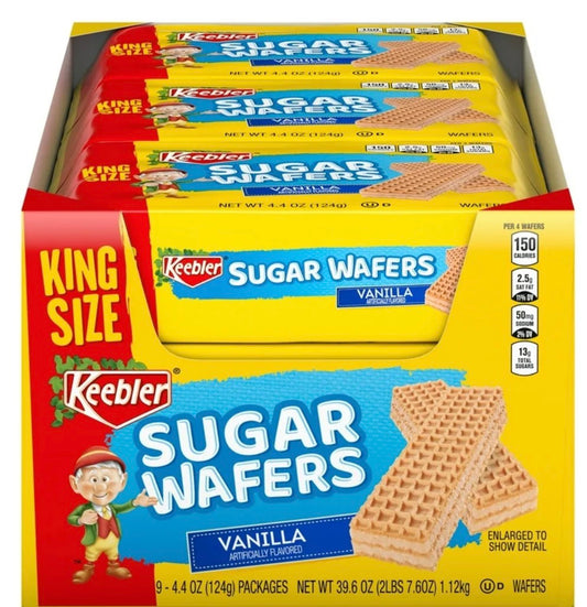 Keebler Sugar Wafer Vanilla. King Size
