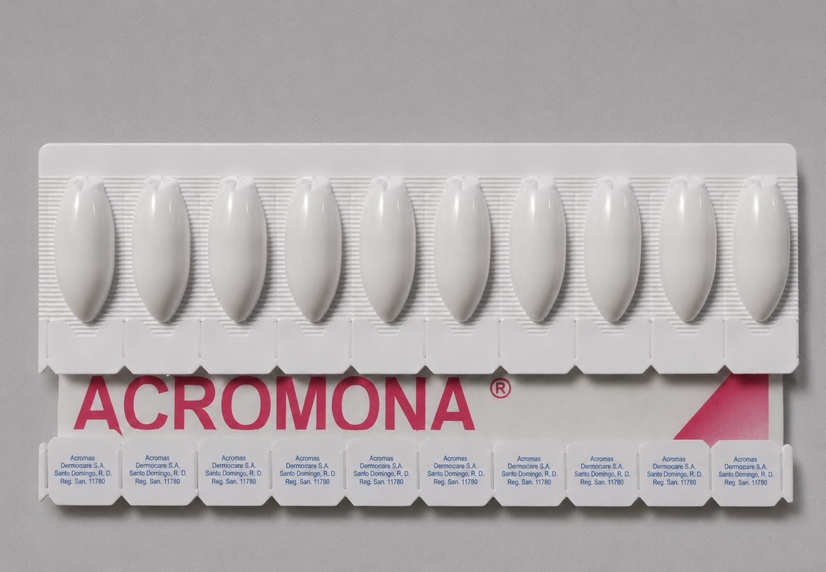 Acromona Ovulos Vaginales. 10 pack unit.