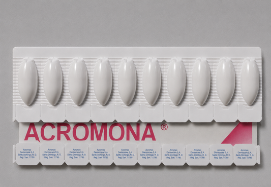 Acromona Ovulos Vaginales. 10 pack unit.